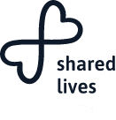 Shared Lives Plus logo.